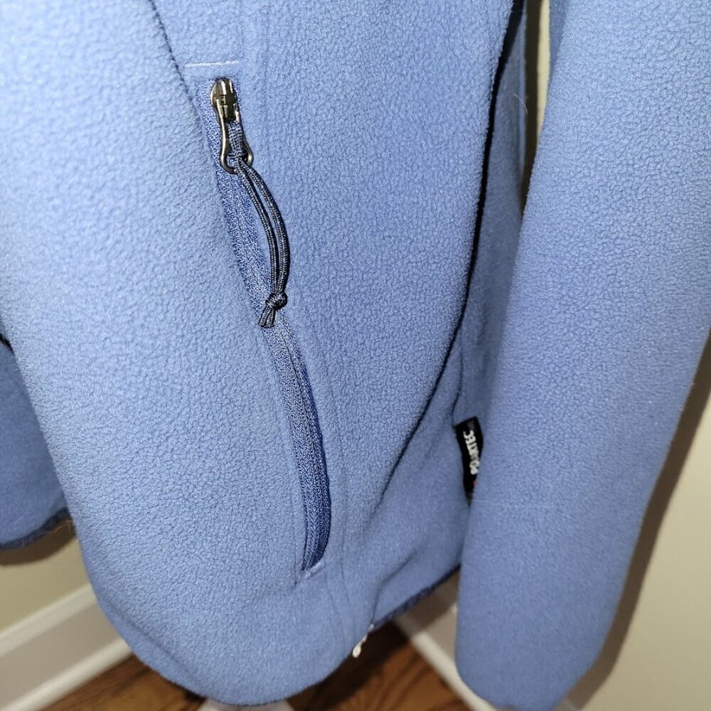 Columbia Sportswear Full Zip Fleece Jacket Long Sleeves Blue Women's Size XL - Picture 5 of 15